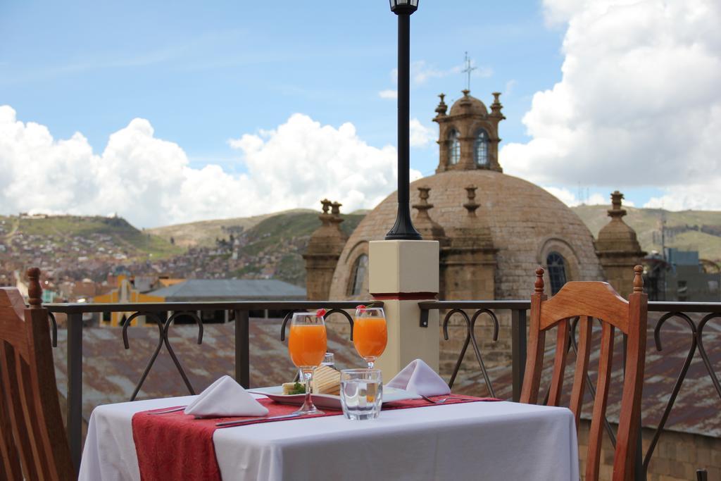 Conde De Lemos Hotel Puno Eksteriør bilde