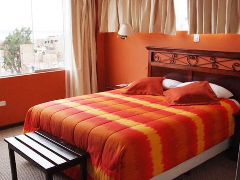 Conde De Lemos Hotel Puno Rom bilde