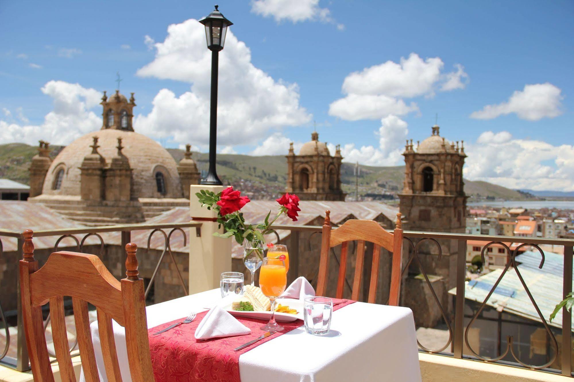 Conde De Lemos Hotel Puno Eksteriør bilde