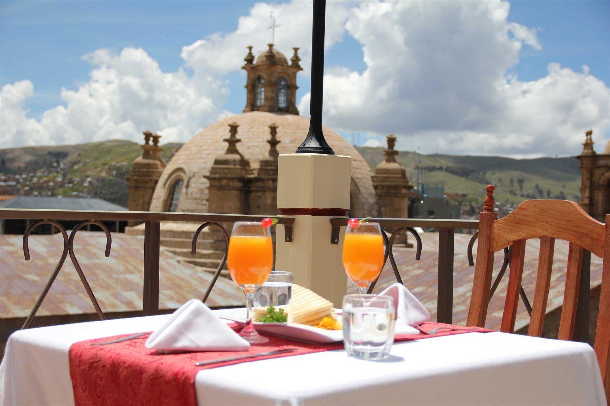 Conde De Lemos Hotel Puno Restaurant bilde
